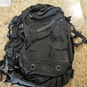 Blackhawk Tactical Backpack Military Gear Black Large Durable Storage Bag